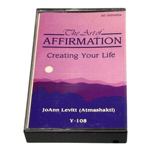 JoAnn Levitt Cassette The Art Of Affirmation Creating Your Life 1986 Audio